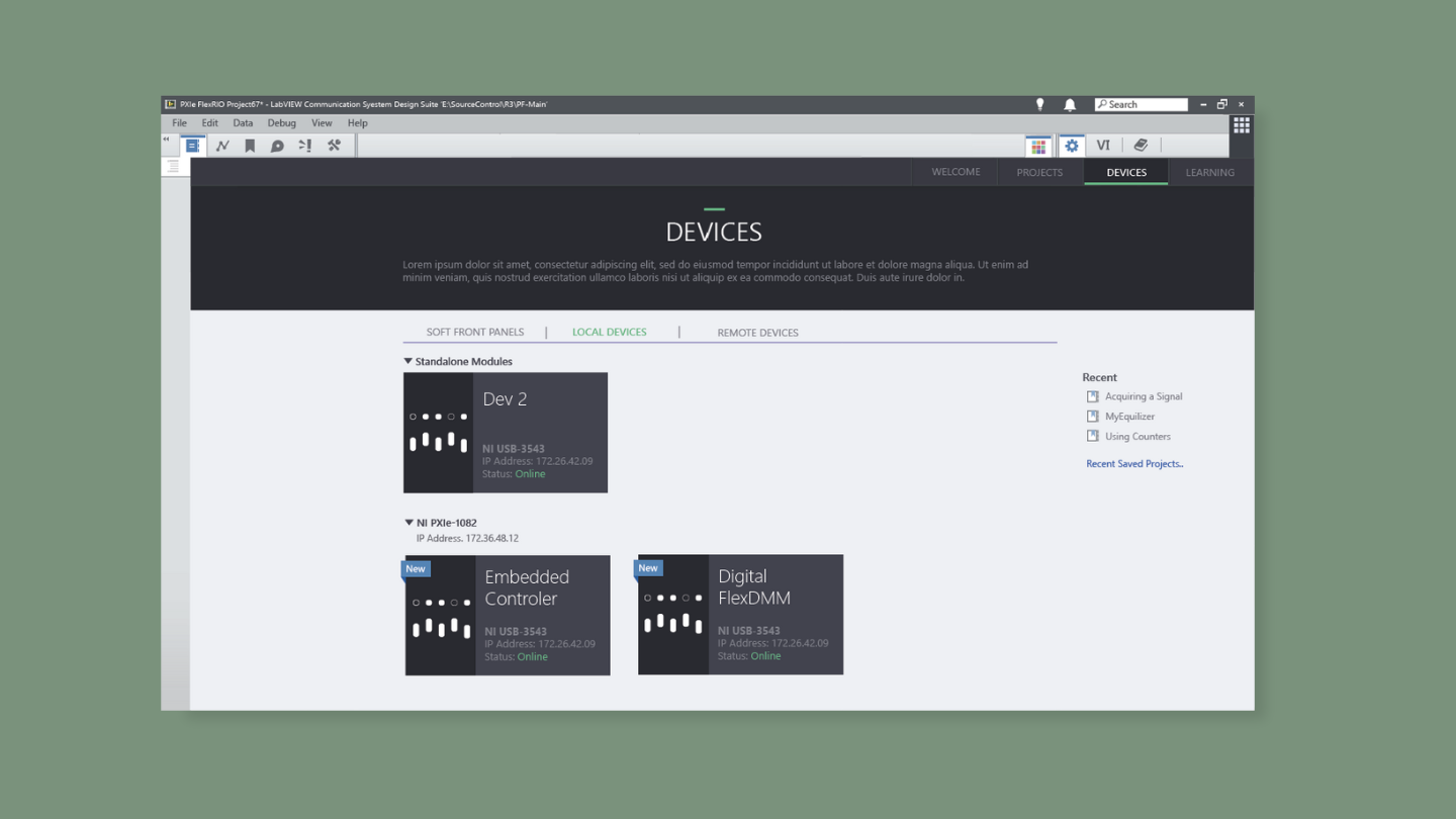 SFP usability testing — search states