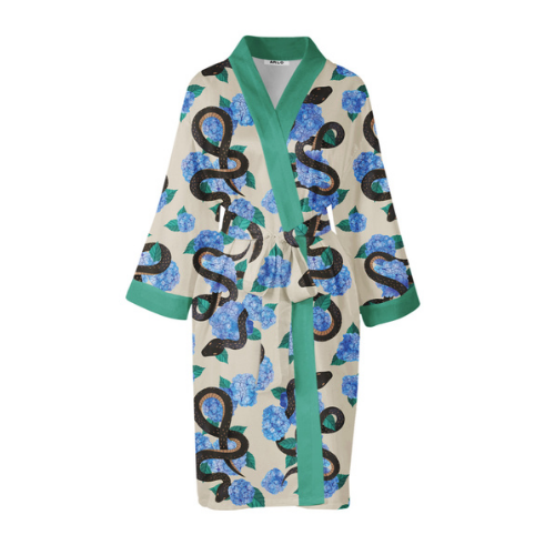 Hydrangea & Snake robe — product shot